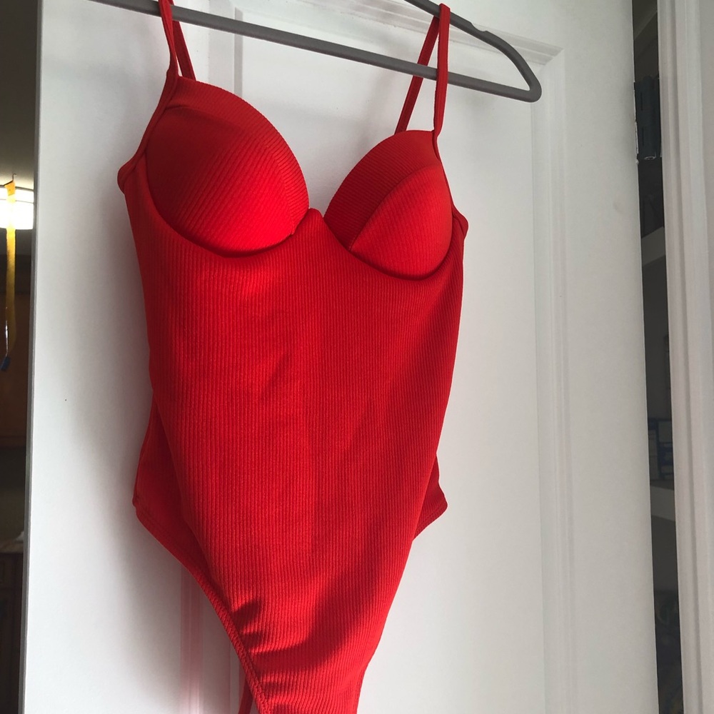 Red Bodysuit - Picture 3 of 3